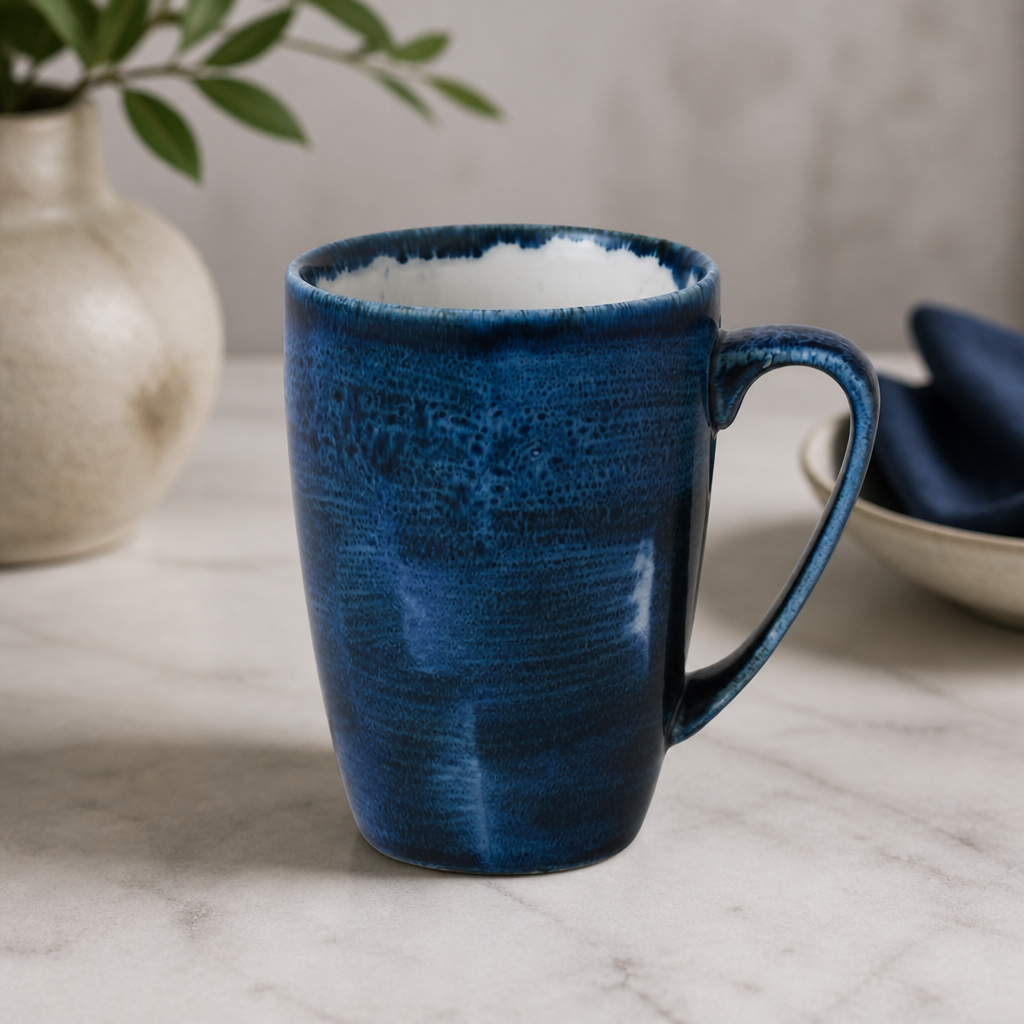 Commercial 12oz Plume Ultramarine Mugs - 12 Pack