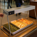 Electric Food Warmer with C-Leg Stand 1372mm Display Area