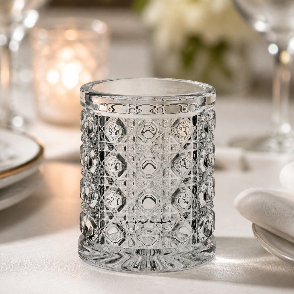 Commercial Tealight Holders 2.25" Glass Nightlight Set of 12