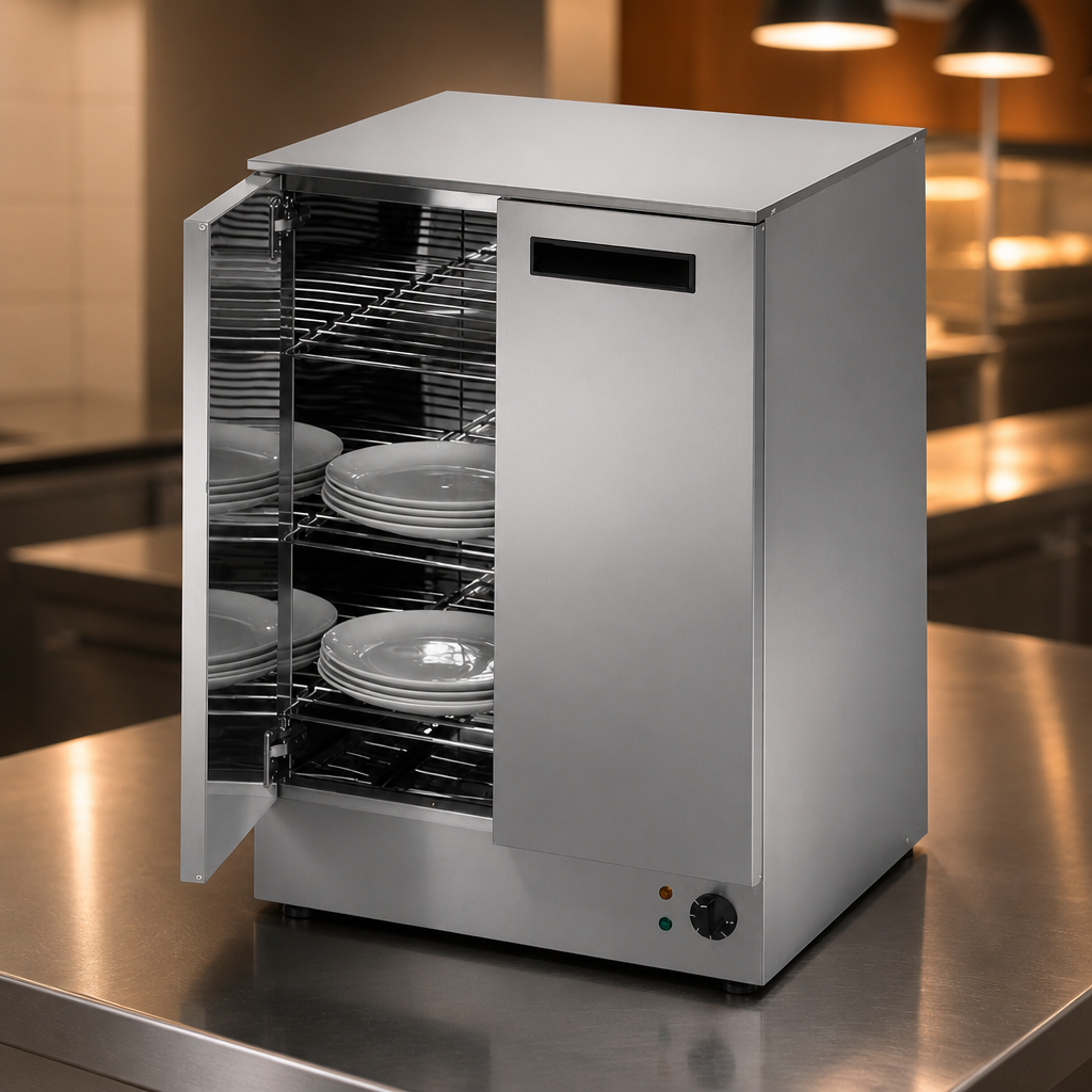 Commercial Hot Cupboard 600mm Width Electric 1.5kW
