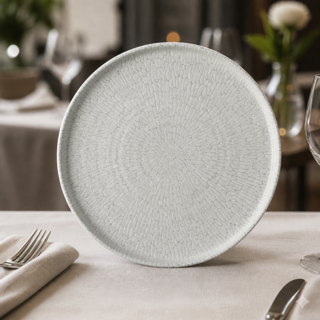 Commercial Walled Plates 260mm Thermal Shock Resistant 6 Pack