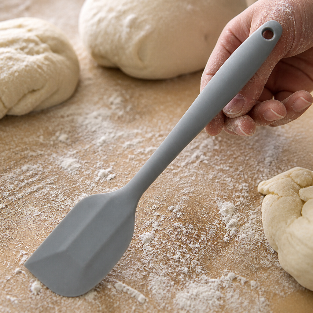 Commercial Silicone High Heat Spatula 28cm Stain Resistant