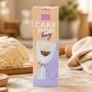 Clear Cake Pop Bags 254x76mm with Silver Ties 25 Pack
