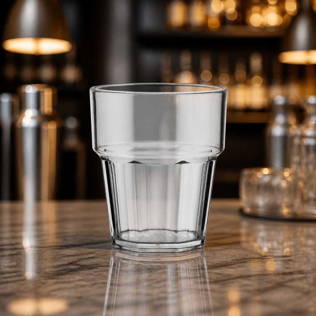 Commercial Stackable Tumblers 250ml - 24 Pack Polycarbonate