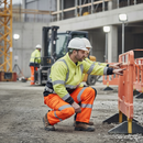 Premium High Visibility Breathable Overtrousers in Orange - Sizes S to 5XL for Enhanced Comfort and Protection