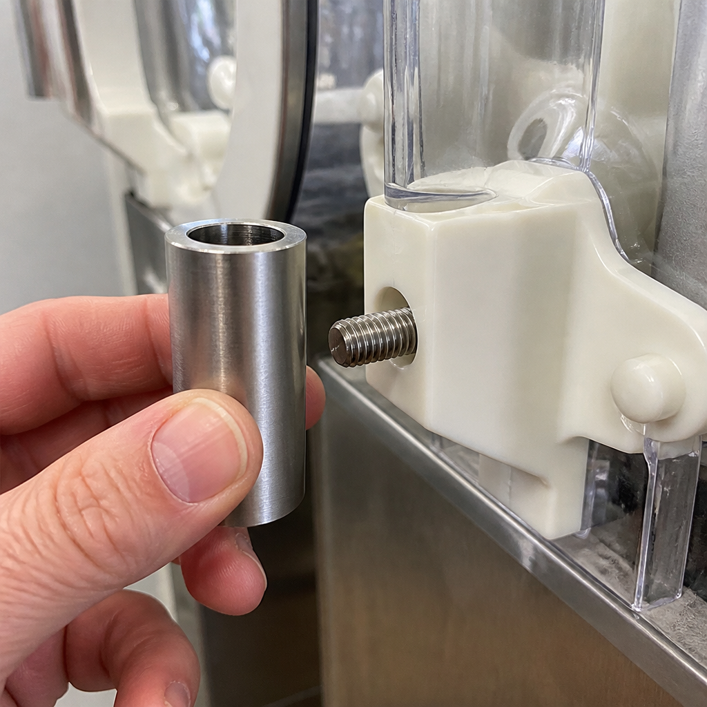 Connector of Axis for U-Series slush makers
