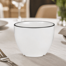 Commercial 220ml Open Sugar Bowls - White Fine China Set