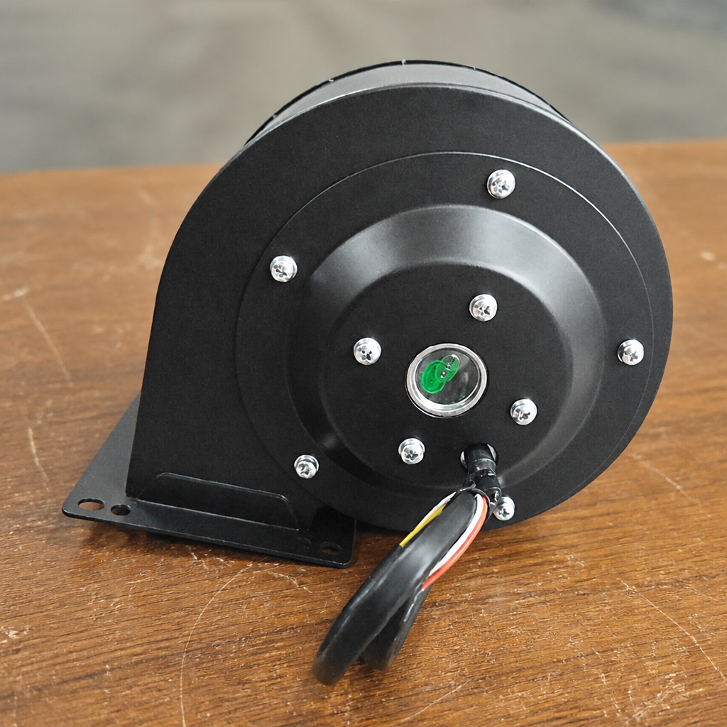 Commercial Glass Polisher Fan Motor Replacement Part 179mm Height