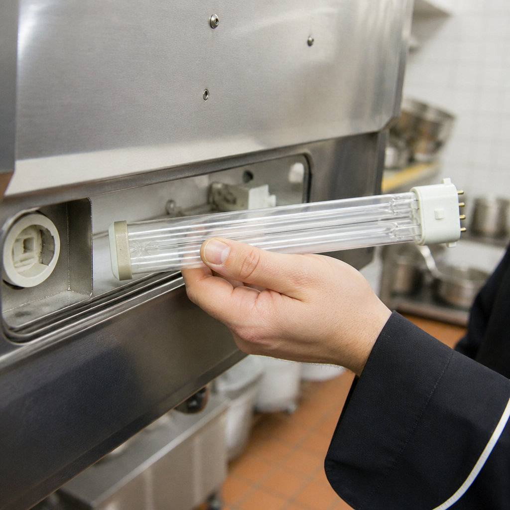 Commercial Hygiene System Replacement Lamp and Battery
