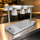 Electric Food Warmer with Sneeze Screen for Buffet Service