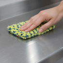 Commercial Microfibre Scrubbing Sponge 140x100mm Washable