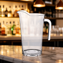 Commercial 2-Pint Plastic Jugs - 6 Pack for Catering Events
