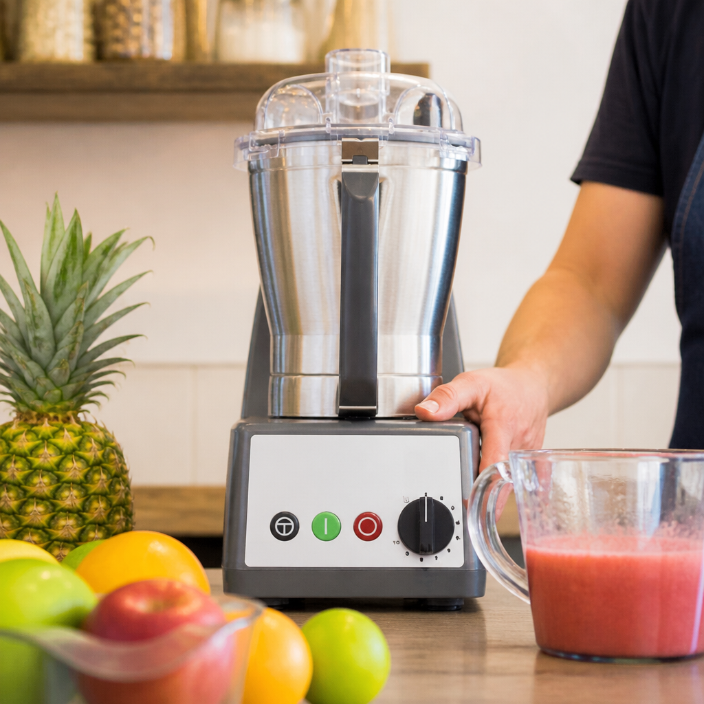 Commercial Kitchen Blender 450mm Height Quiet Operation