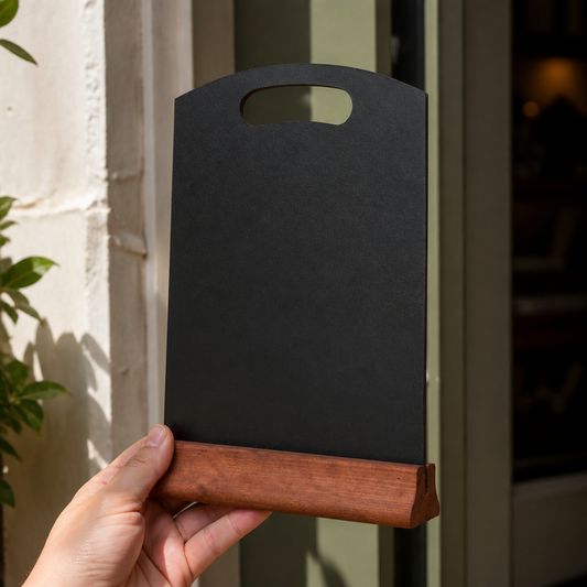 Commercial Tabletop Blackboard Menu Board 320mm x 212mm