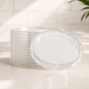 250ml Commercial Deli Pot Lids for Condiment Pots - 1800 Pack