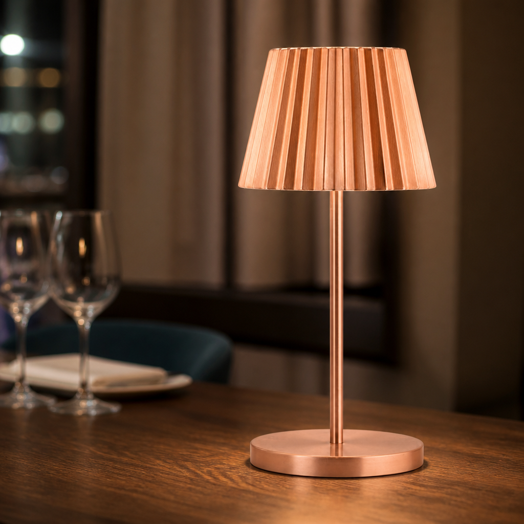 Commercial Cordless Table Lamp 260mm Rechargeable LED Light