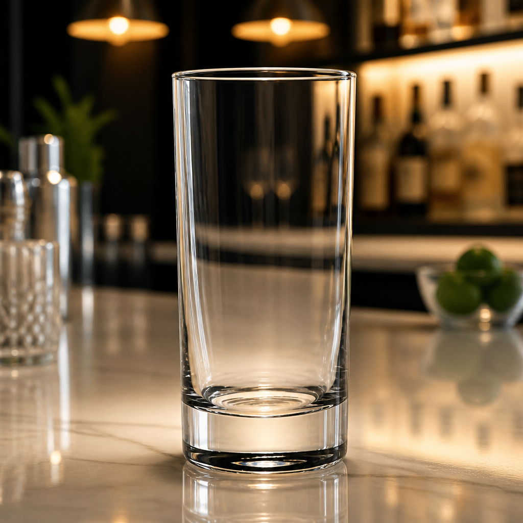 Commercial Hi Ball Glasses 285ml Clear 48 Pack