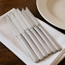 Commercial Steak Knives Set of 12 High Polish Stainless Steel