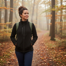 Professional Eco-Friendly Full Zip Fleece Jacket for Women - Made from 100% Recycled Materials, Quick Drying and Anti-Pill Qualities