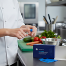 Premium Assorted Detectable Plaster Kits - Waterproof and Food Safe with 120 Pieces in Robust Storage Box