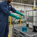 Premium Heavy Duty Nitrile Gloves 45cm for Maximum Forearm Protection, Size 9 with Slip-Resistant Grip