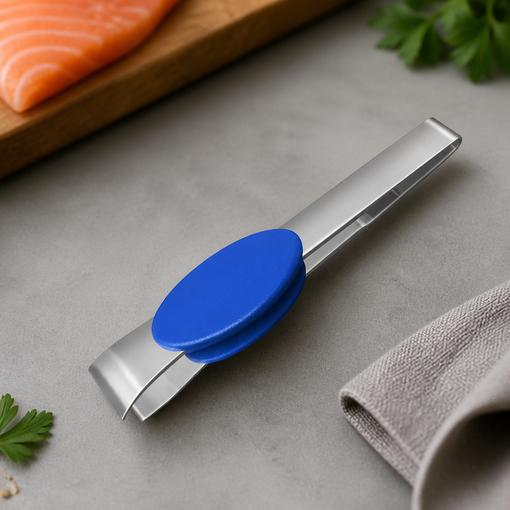 Commercial Stainless Steel Fish Bone Tweezers 12cm Length