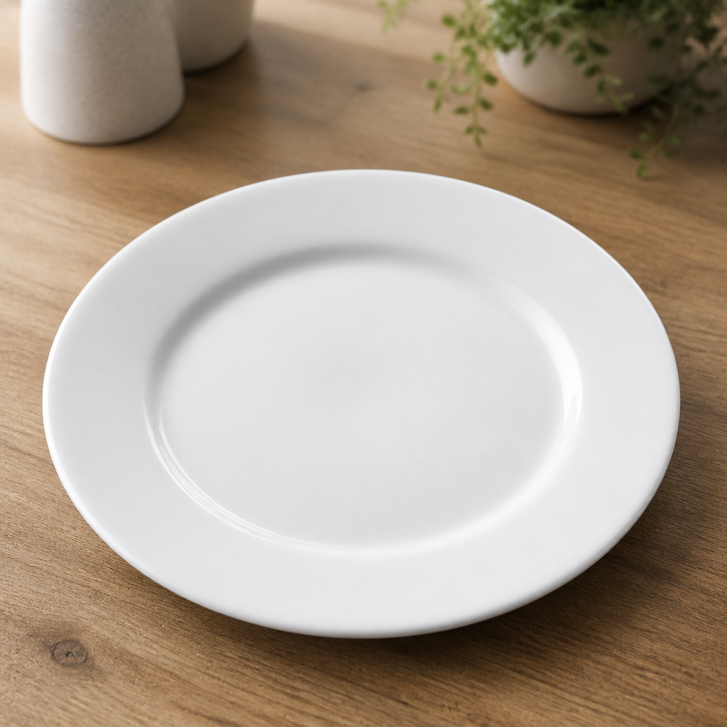 Wide Rimmed Plates 230mm (12 Pack)