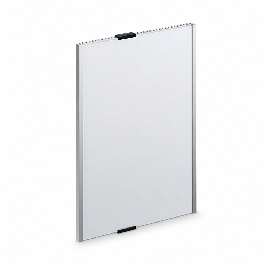 A4 Aluminium Door Sign with Grey Frame