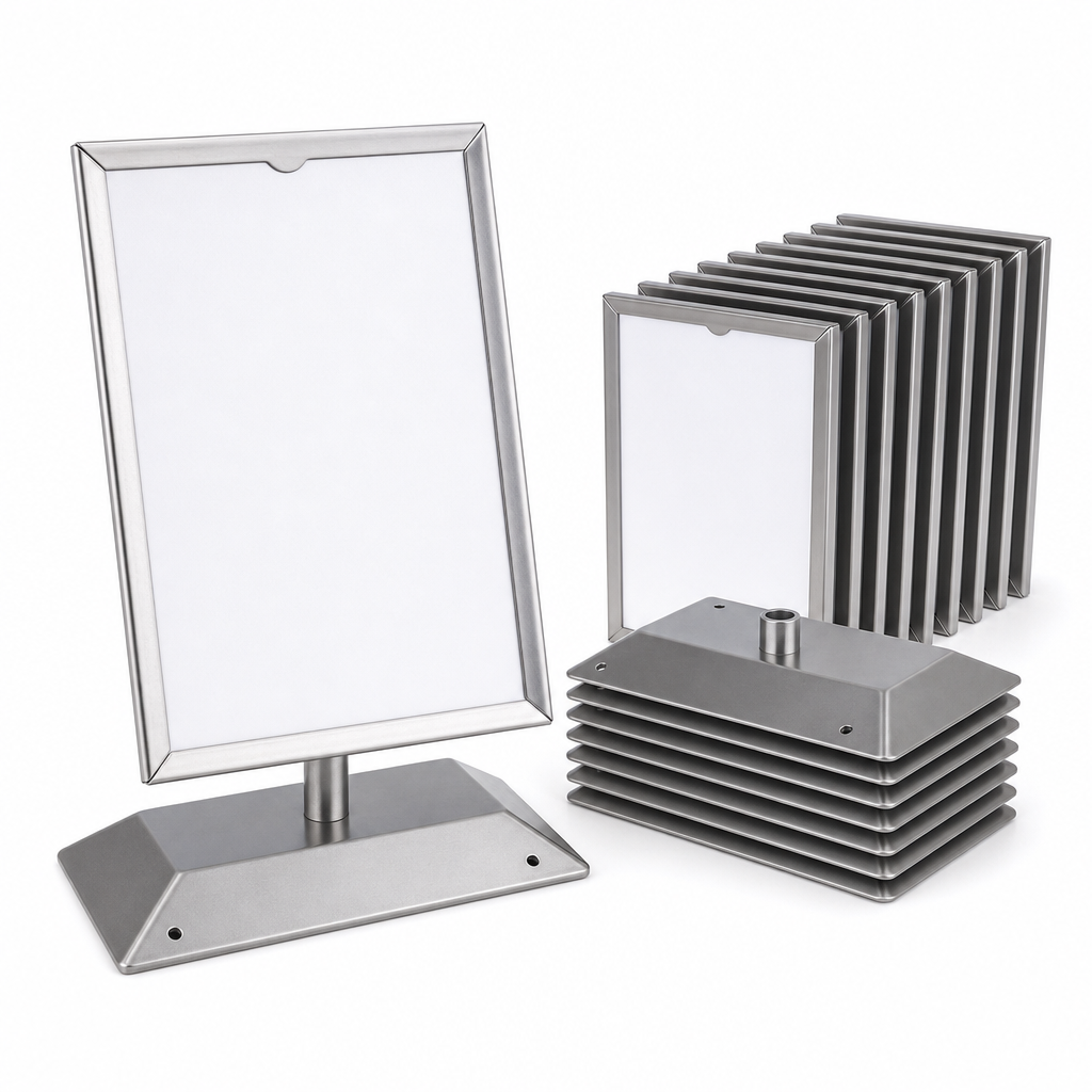 A4 Floor Label Holders for Warehouse Identification Pack of 10