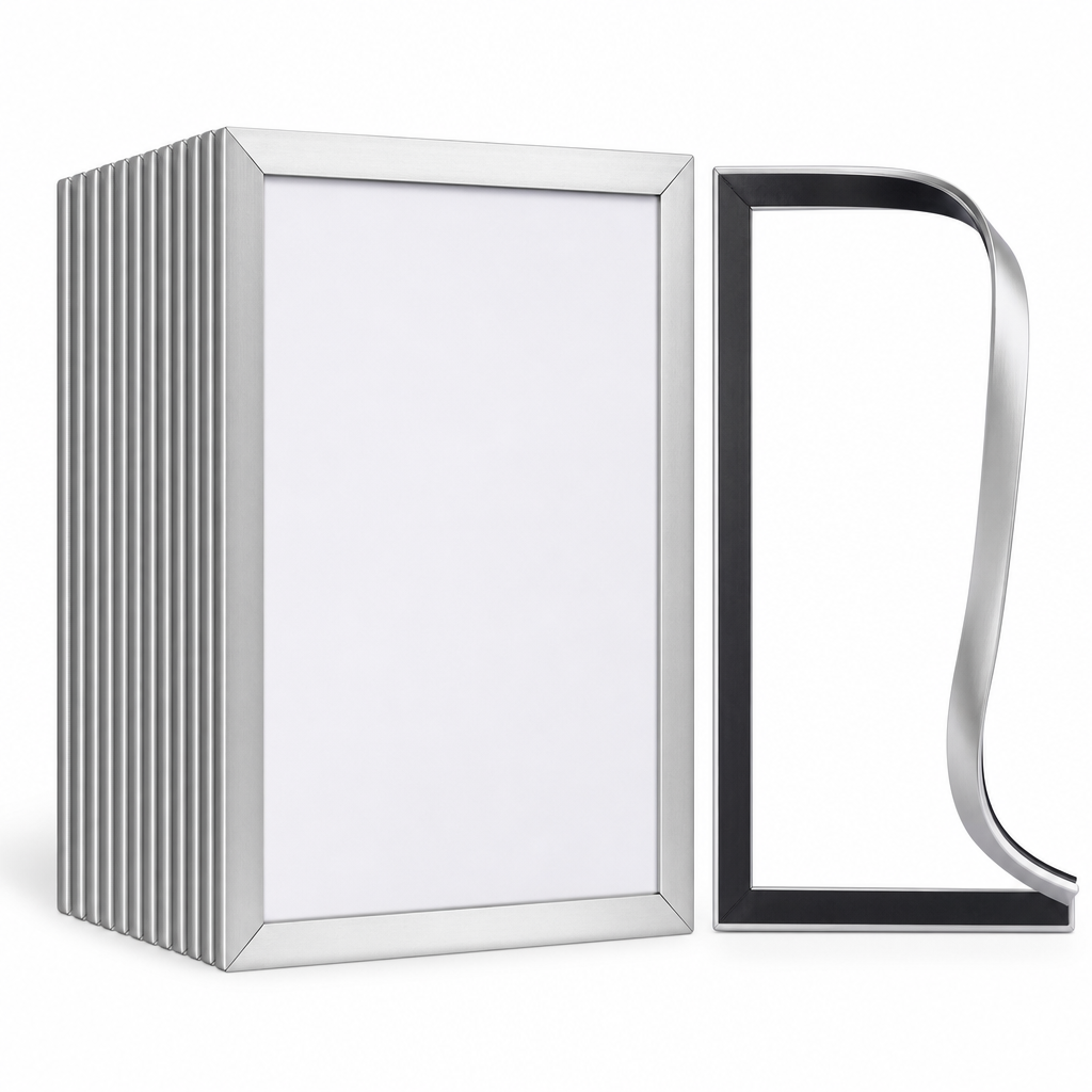A4 Magnetic Chevron Document Frames Pack of 10