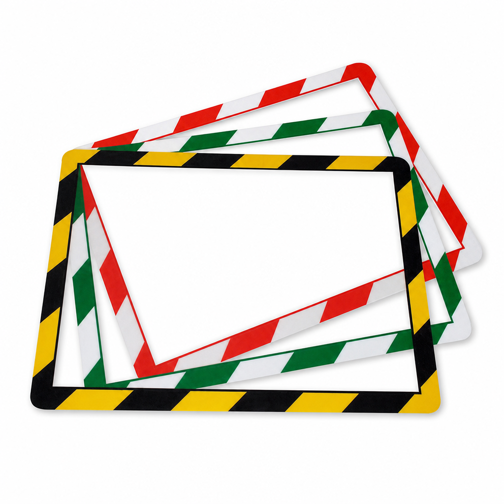 A4 Magnetic Chevron Document Frames Pack of 10