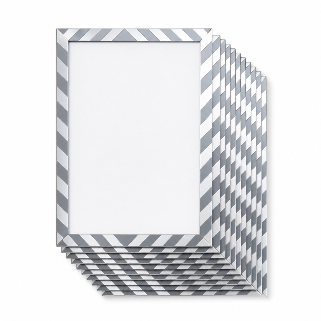 A4 Self-Adhesive Chevron Document Frames Pack of 10
