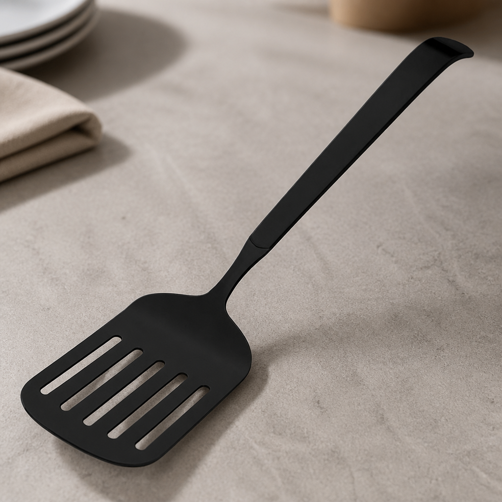 Commercial Slotted Turner Set - 6 Pack Stainless Steel