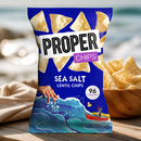 Vegan Sea Salt Lentil Chips 20g Pack of 24 Crisps Snacks