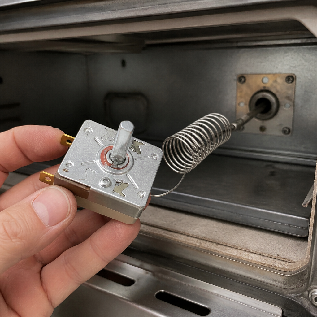 Commercial Pizza Oven Thermostat Replacement Part 50x35mm