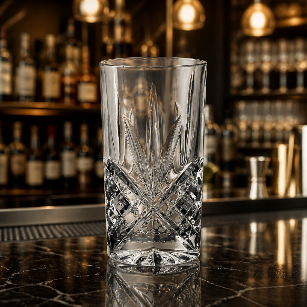 350ml Commercial Hi Ball Glasses - 6 Pack Clear Glassware