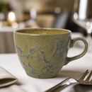 Commercial Tea Cups 227ml 8oz Aurora Granite Finish 12 Pack