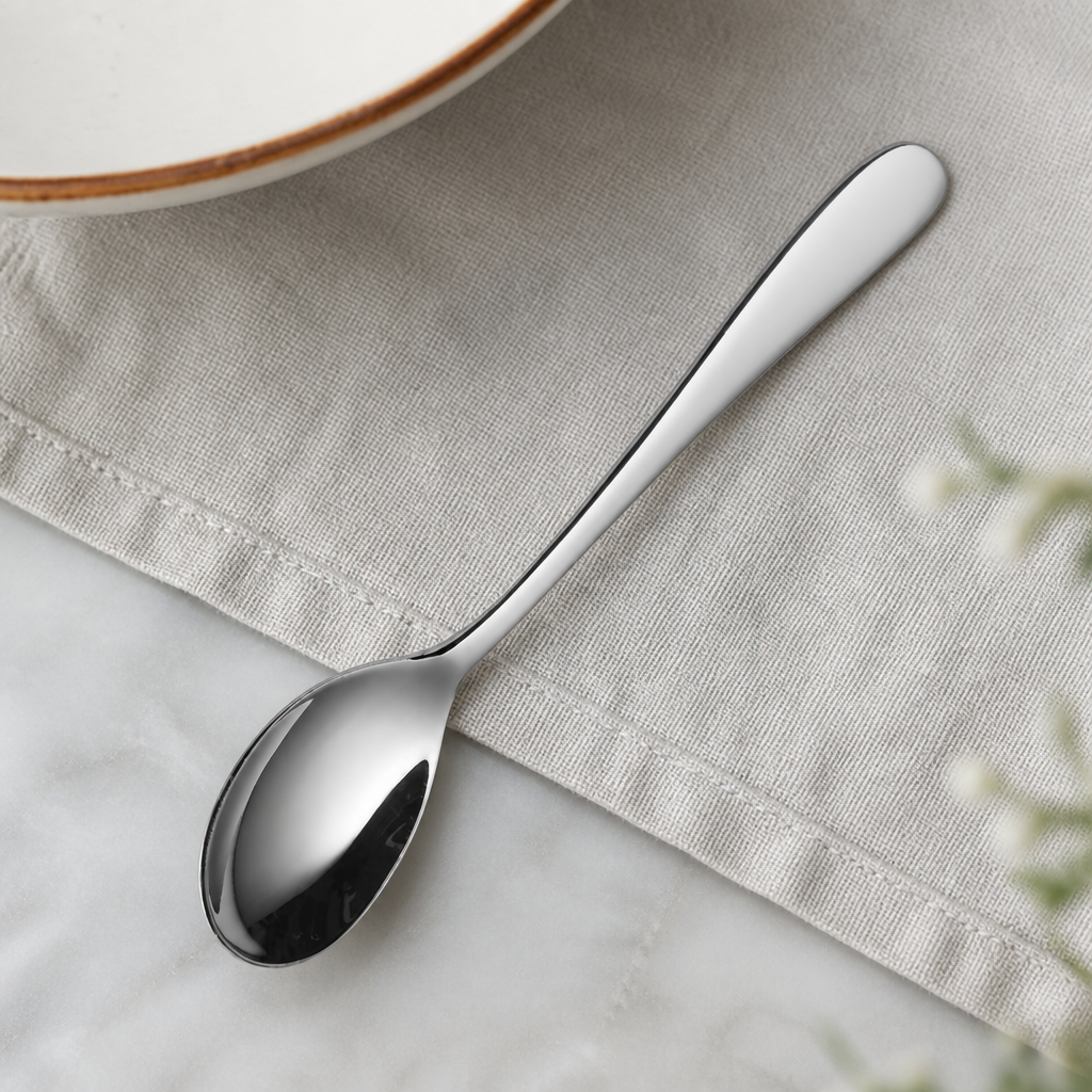 Oasis style demitasse spoons set 12 stainless steel