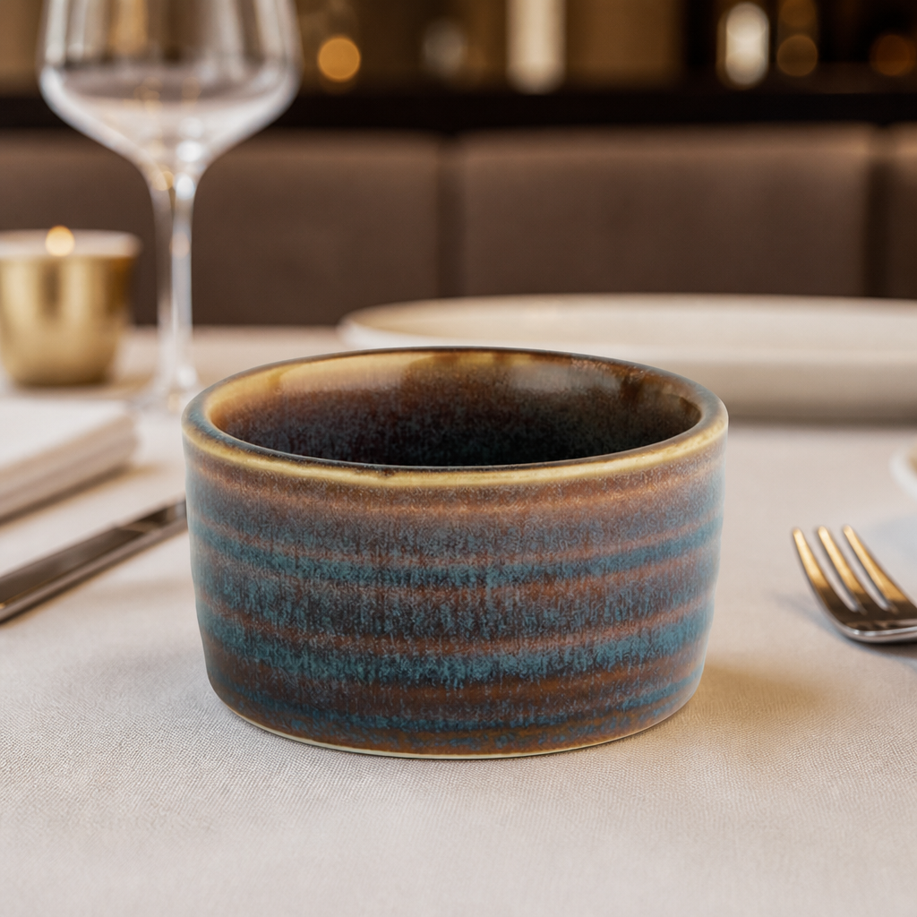 Pack of 12 Commercial Iridescent Dipping Dishes 67mm 74ml