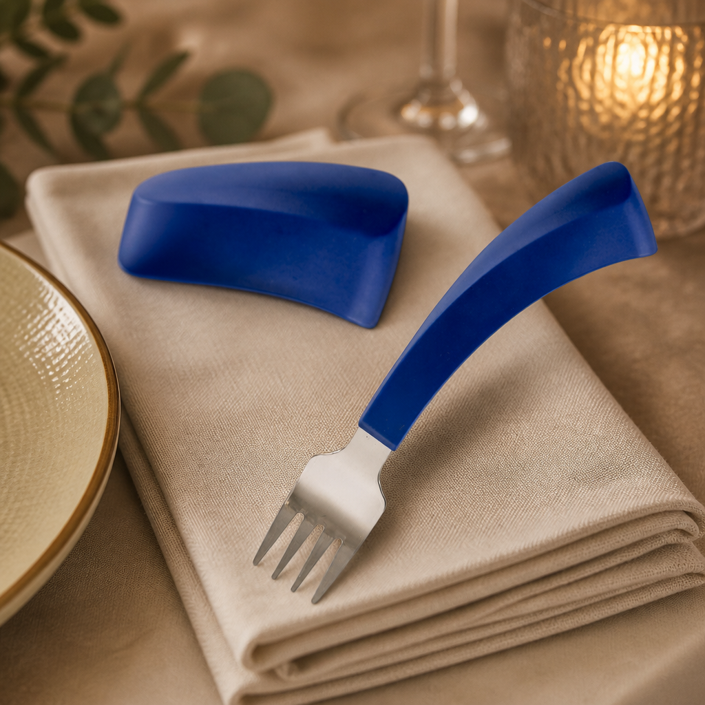 Commercial Right Hand Forks Blue 12 Pack 18/10 Stainless Steel