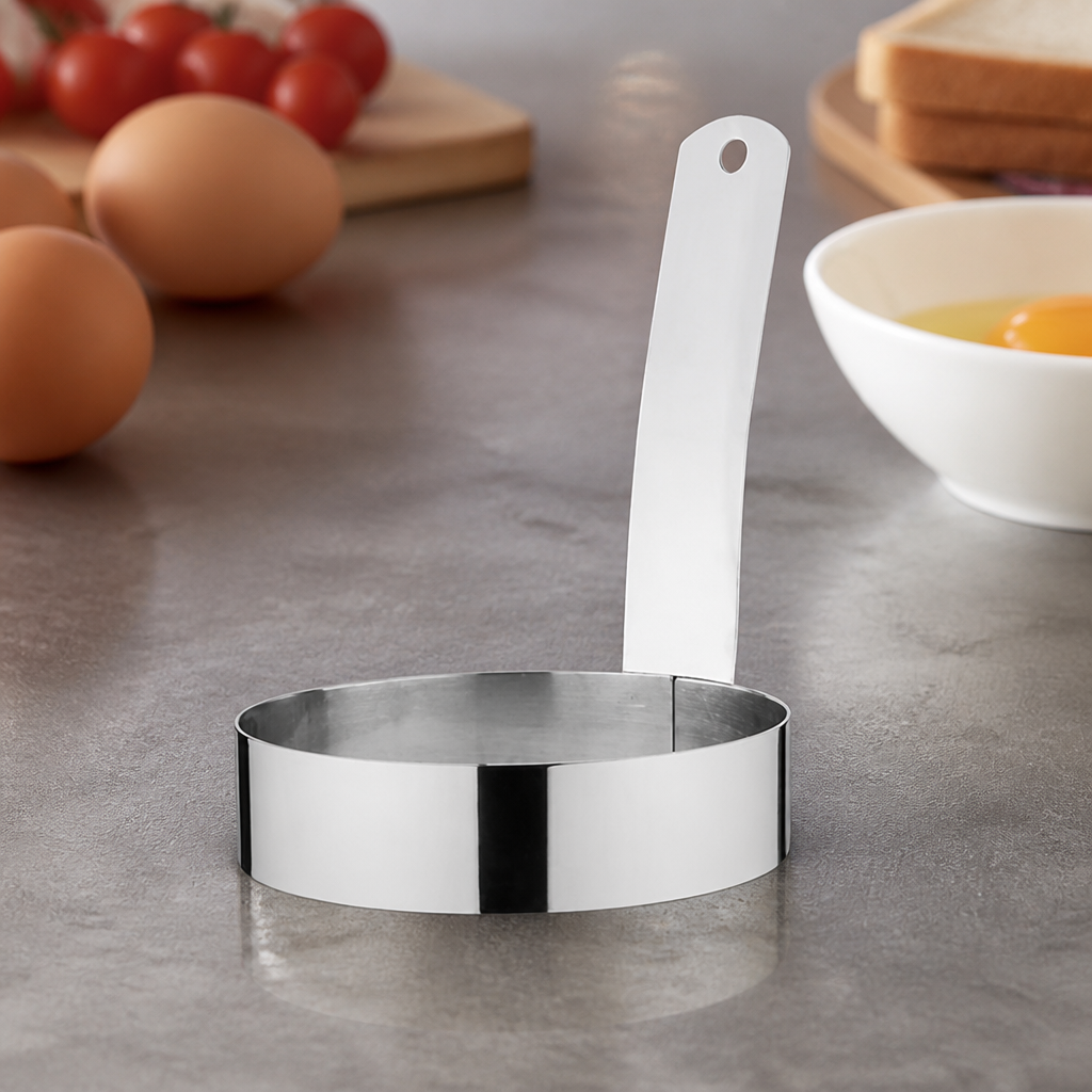 Commercial Stainless Steel Egg Ring 100mm for kitchens