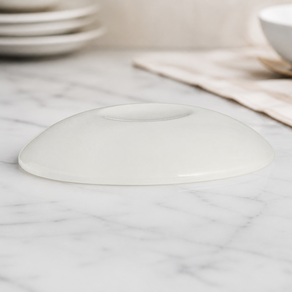 Commercial Bowl Lids 130mm Diameter for Food Presentation 12 Pack