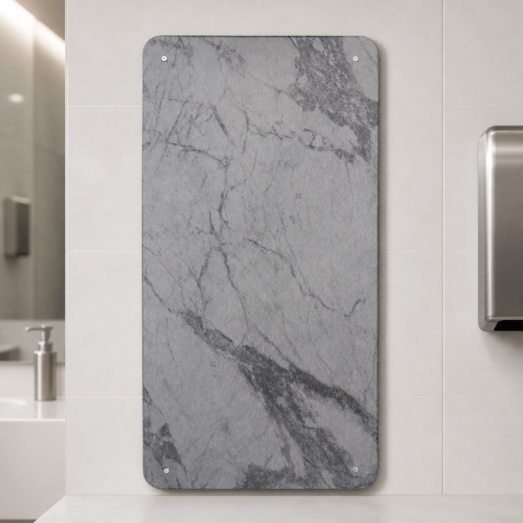 Splashback 800x400mm Grey Marble