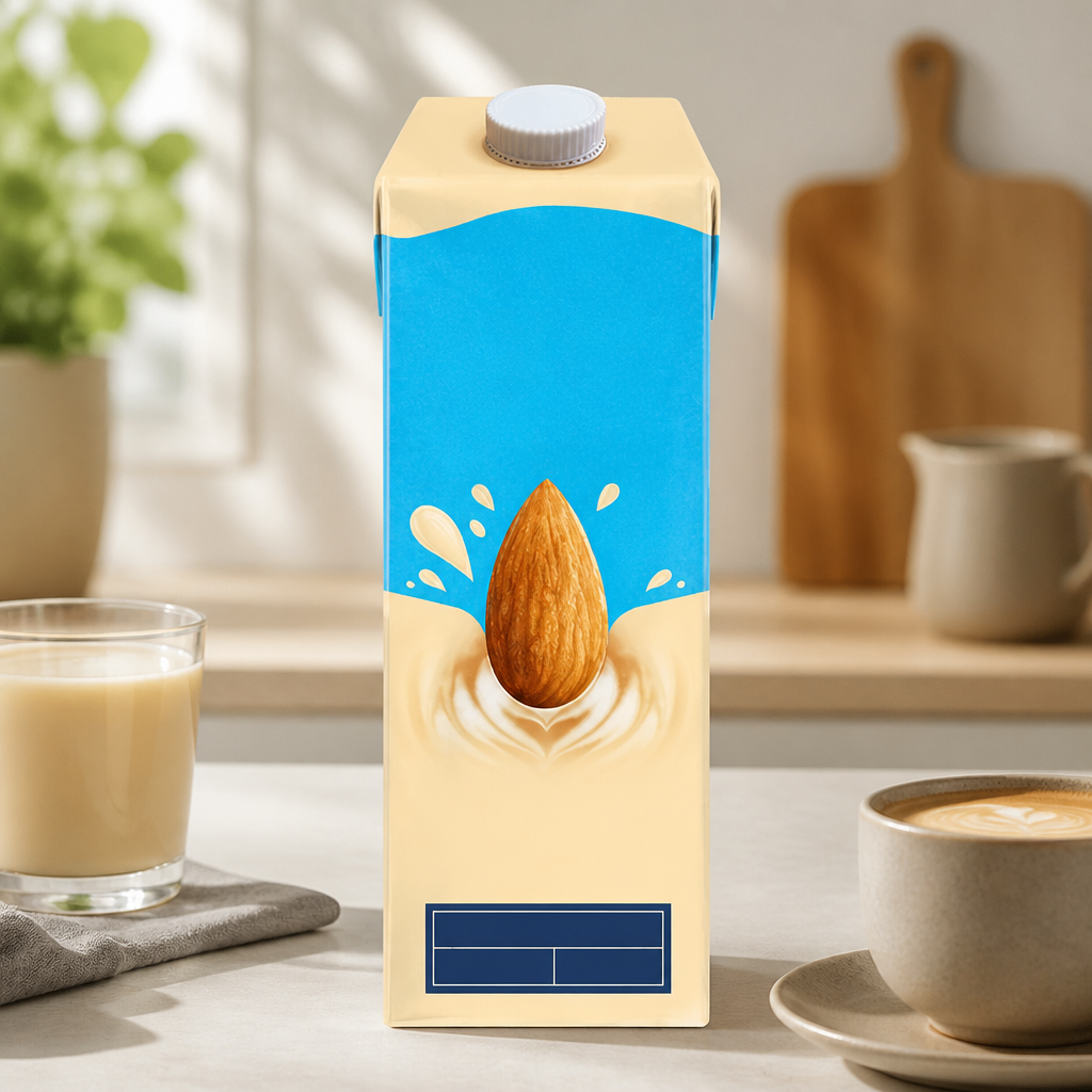 Commercial Almond Milk Alternative 8 x 1L for Coffee