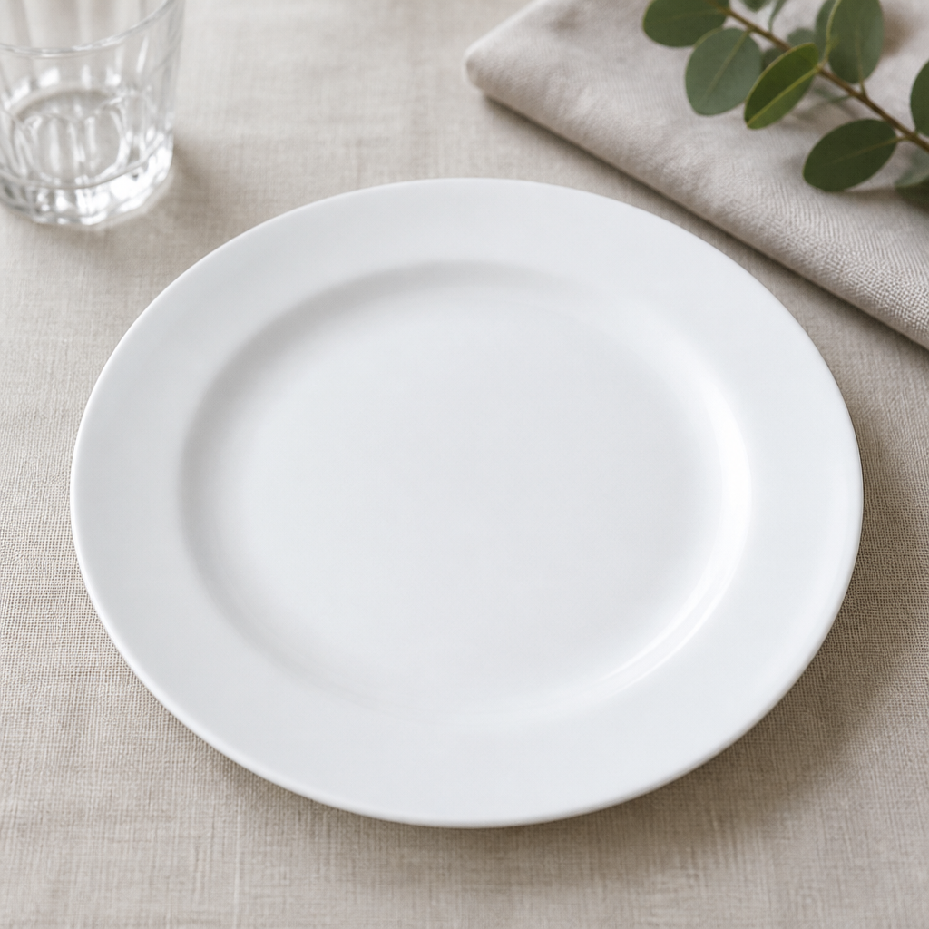 Commercial Harmony Plates 230mm - 24 Pack Porcelain