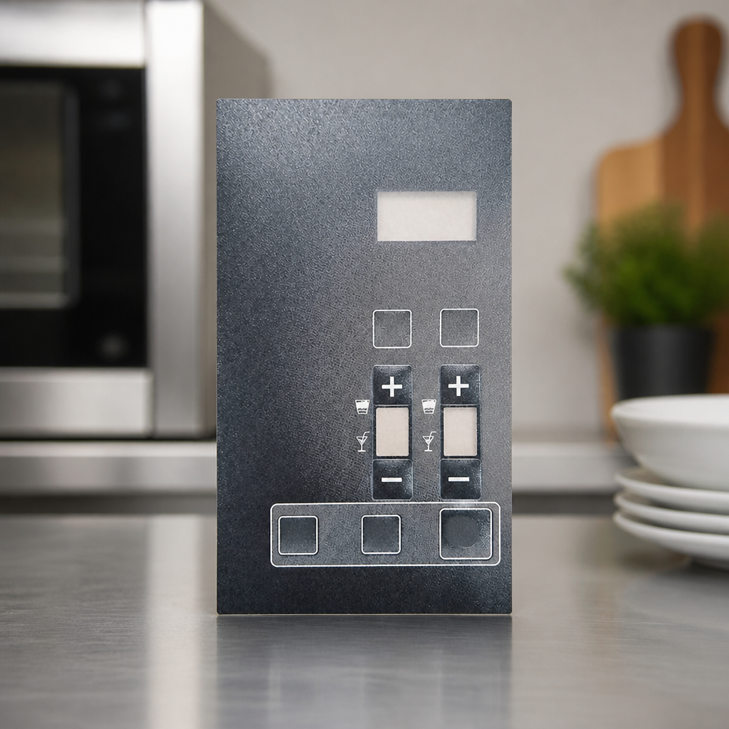 Replacement Control Panel Sticker for Commercial Slush Machine