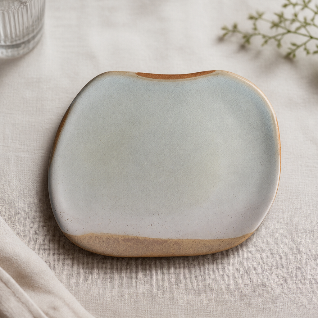 Commercial Forager Plates 193x155mm - 24 Pack Stoneware