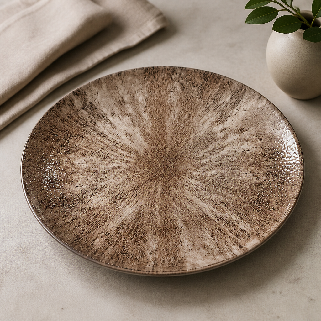 Commercial Stone Coupe Plates 270mm Oval 12 Pack