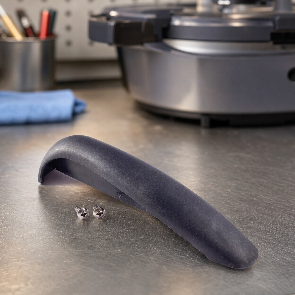 Commercial Fryer Top Cover Handle with Screw Replacement Part