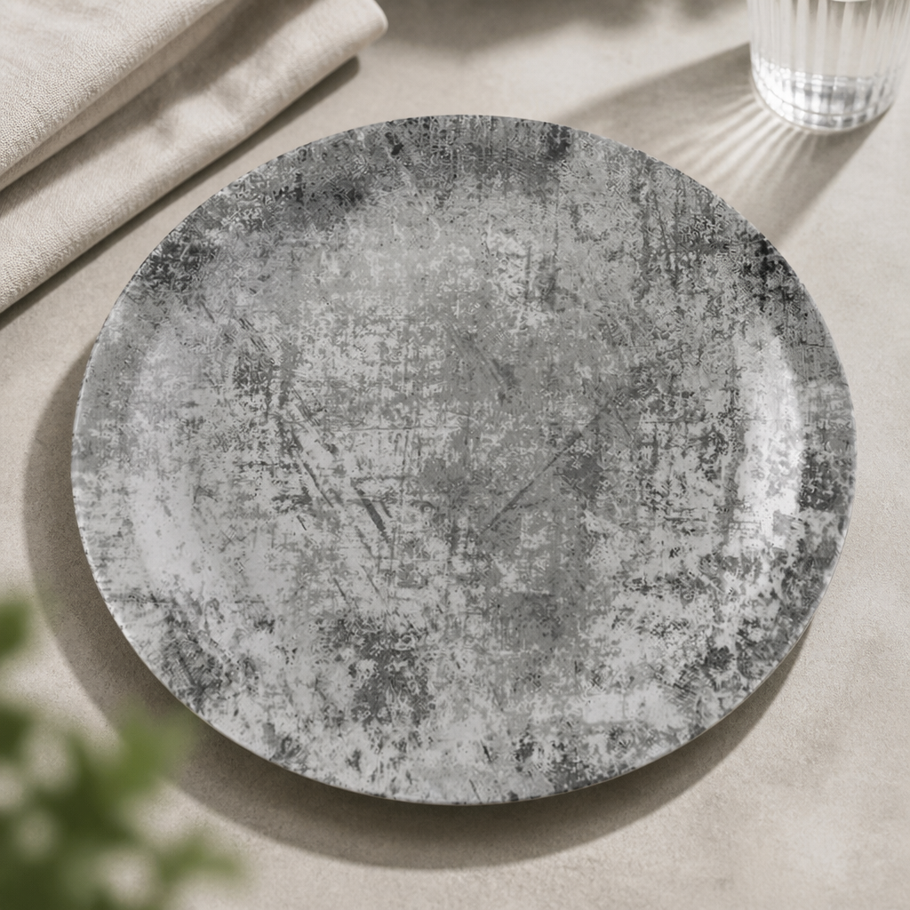 Commercial Urban Plates Grey 280mm for Catering 12 Pack